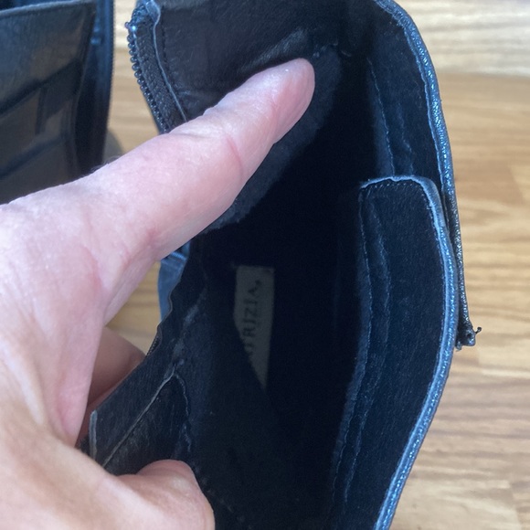 Patrizia Donjon Metallic - Black Buckle Ankle Boot Booties Size 39 (8) - Picture 10 of 16